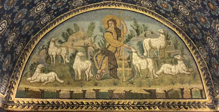 il mosaico del buon pastore nel mausoleo di galla placidia